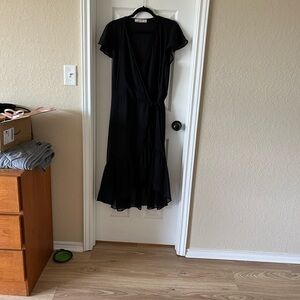 Abercrombie & Fitch Elegant Black High Low Dress